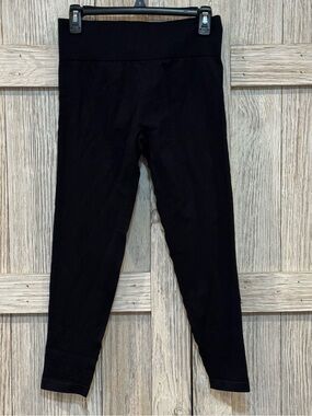 BRXL Black Active Leggings with Booty Lifting Seams Sz XL